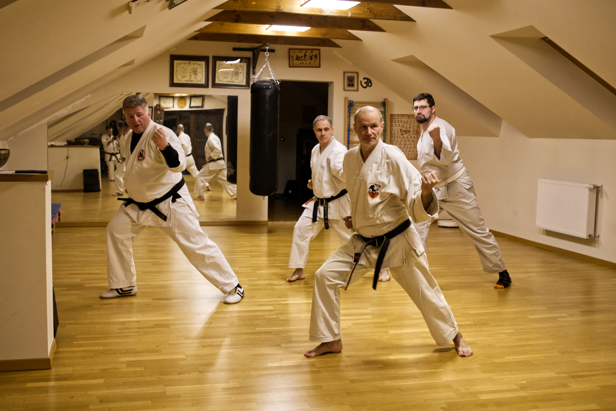 Trening Karate w naszym Dojo Tyniec